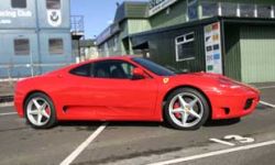 Ferrari 360 in Scotland